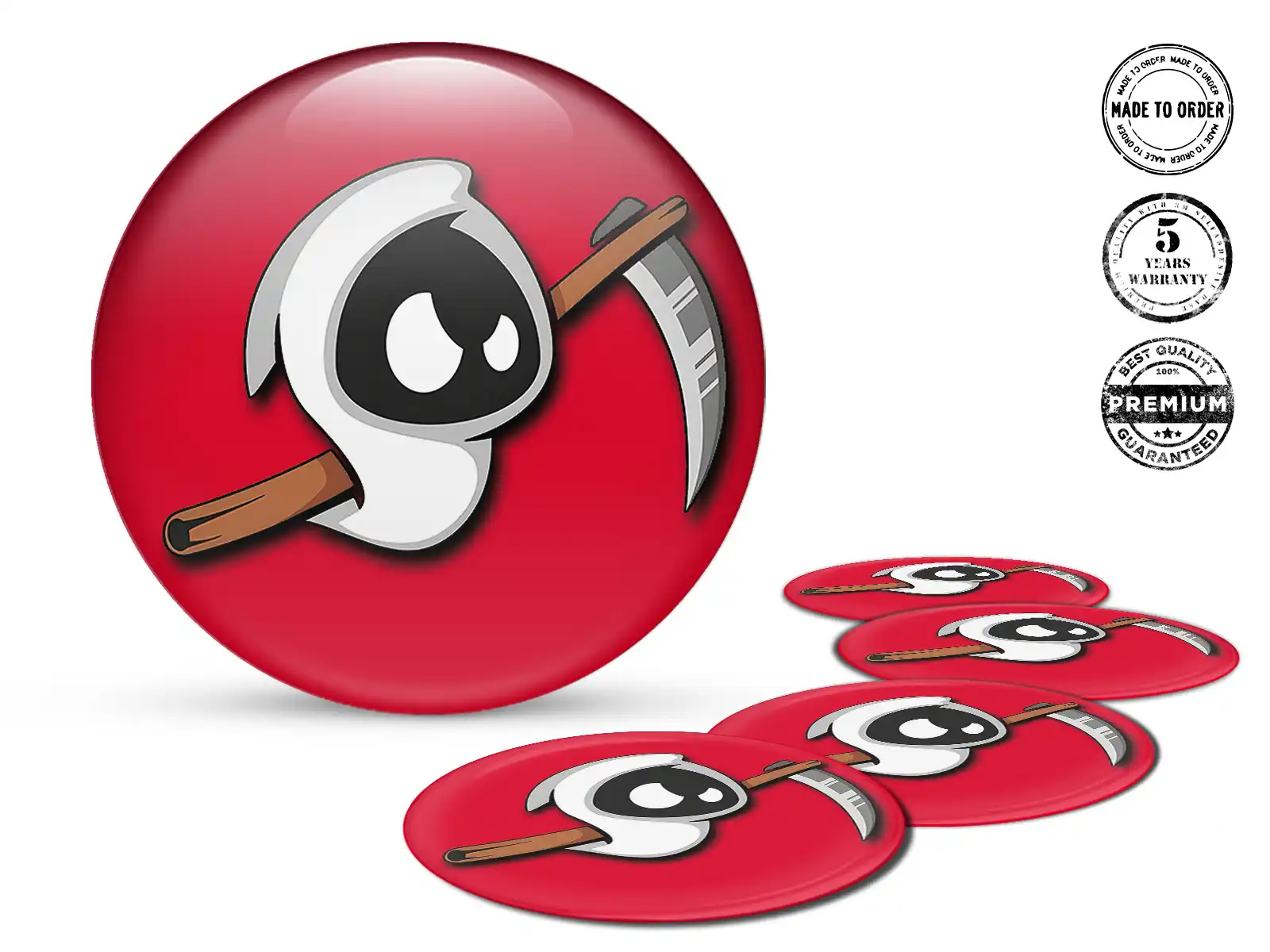 Wheel Rim Decal Logo Premium Resin Stickers